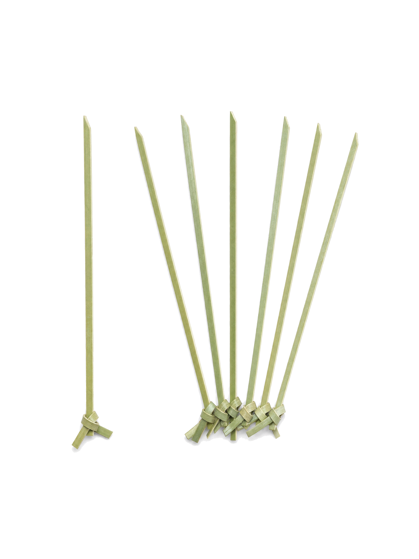 4.3-Inch Knotted Bamboo Picks, 100 Count — White background hero (1 of 8)