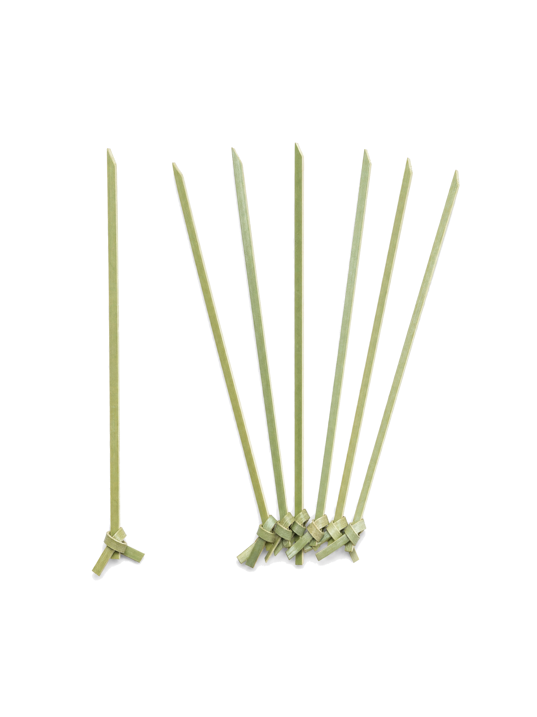 4.3-Inch Knotted Bamboo Picks, 100 Count — White background hero (1 of 8)
