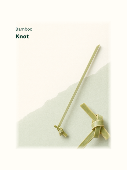4.3-Inch Knotted Bamboo Picks, 100 Count — Material and pattern information (6 of 8)