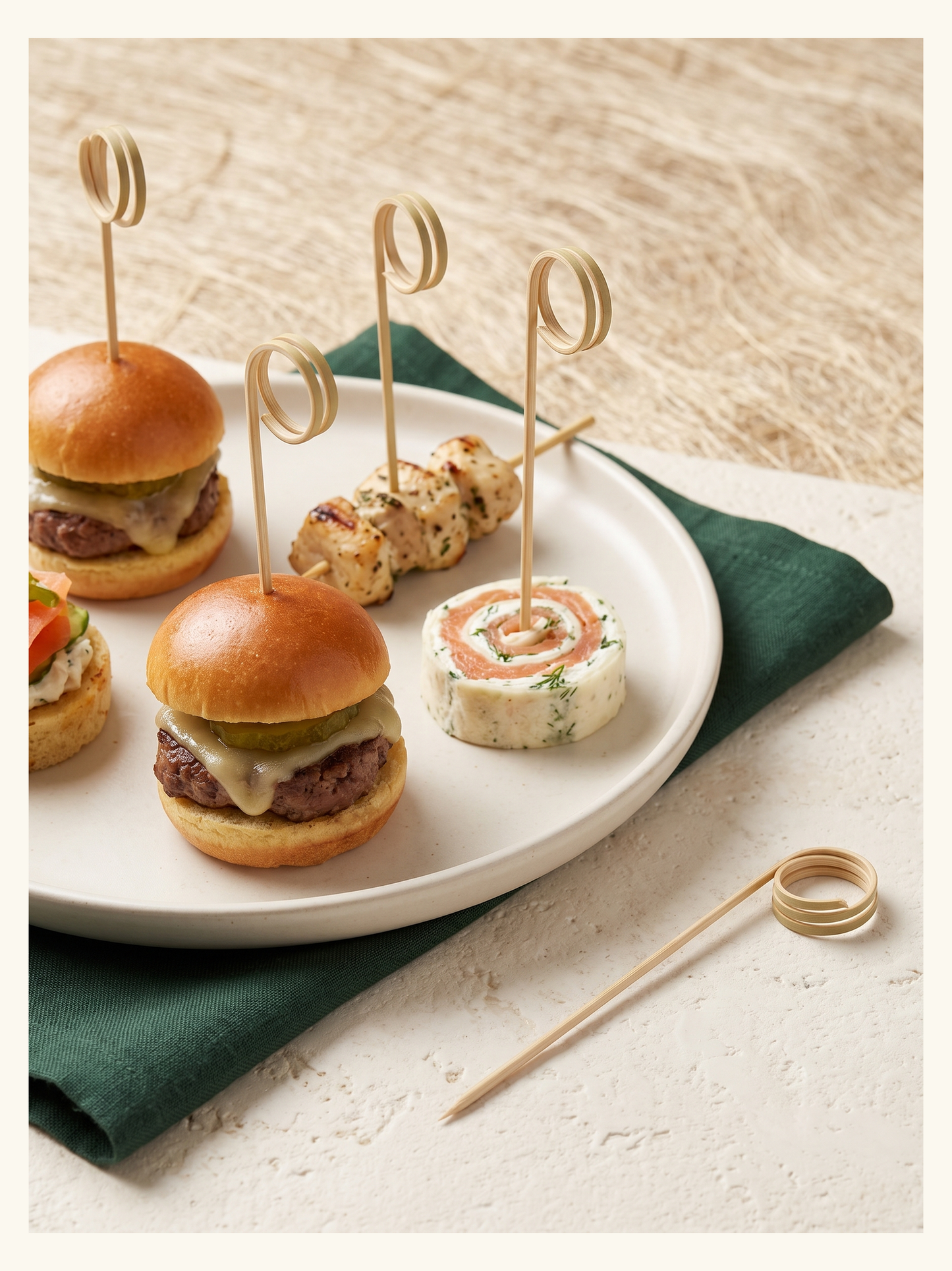 Ring-Loop Bamboo Picks, 100 Count — Primary use scene (2 of 8)