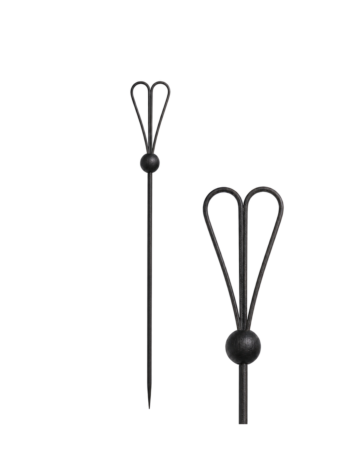Black Heart-Loop Bamboo Picks, 100 Count — Product detail (3 of 8)