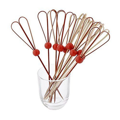 Red Heart-Loop Bamboo Picks, 100 Count