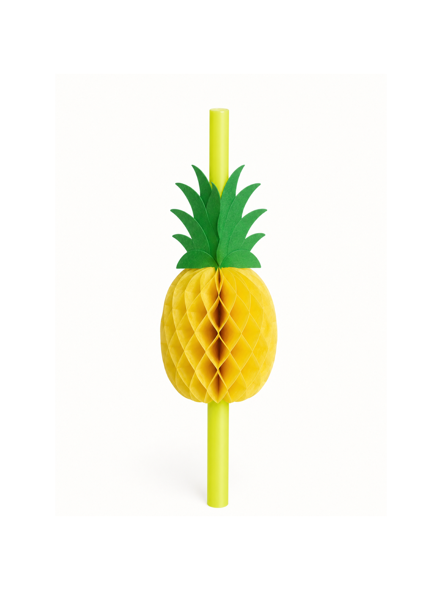 Pineapple Decorative Drinking Straws, 100 Count — Product detail (3 of 8)