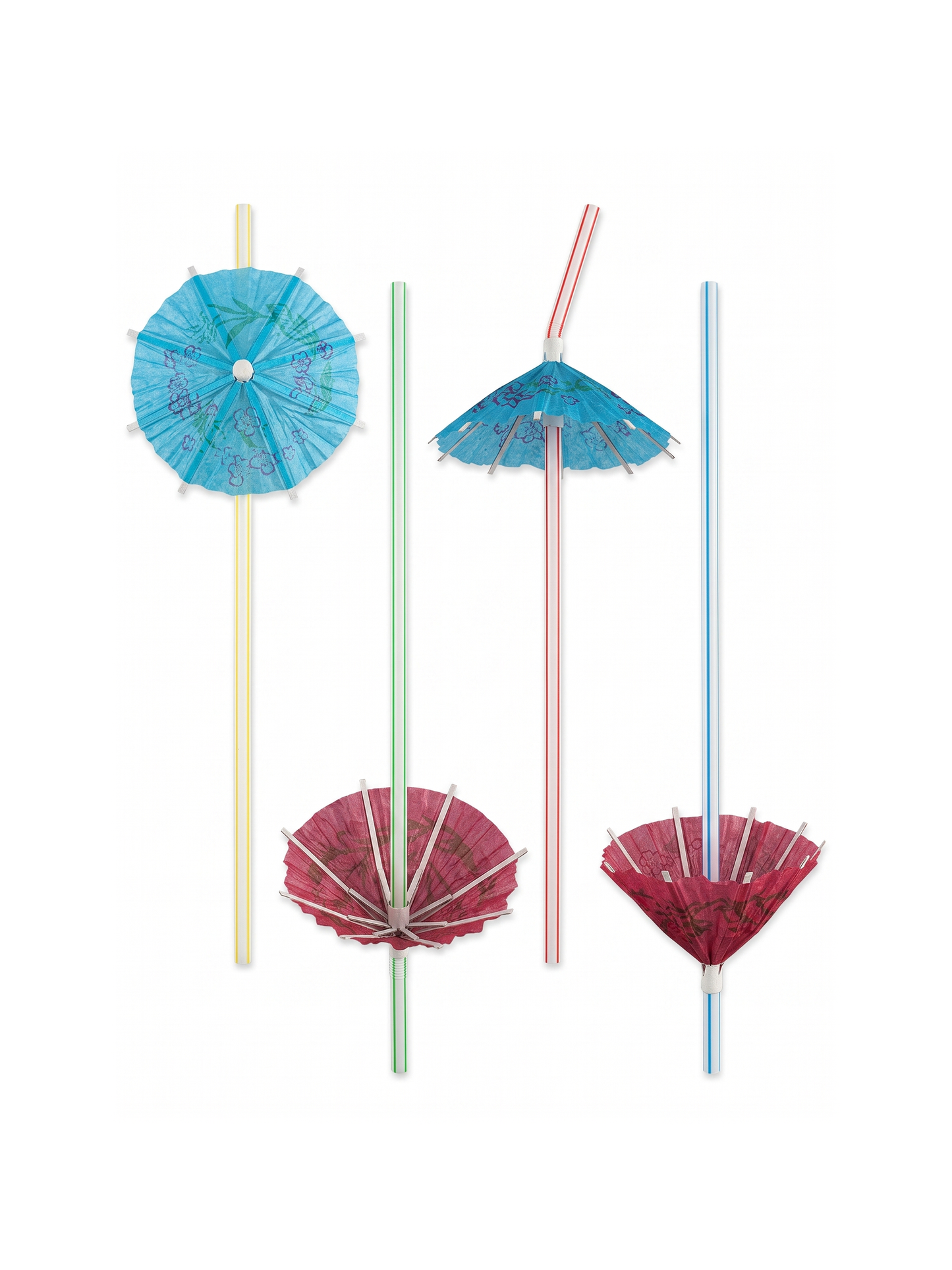 Cocktail Umbrella Drinking Straws, 100 Count — Assortment views (5 of 8)