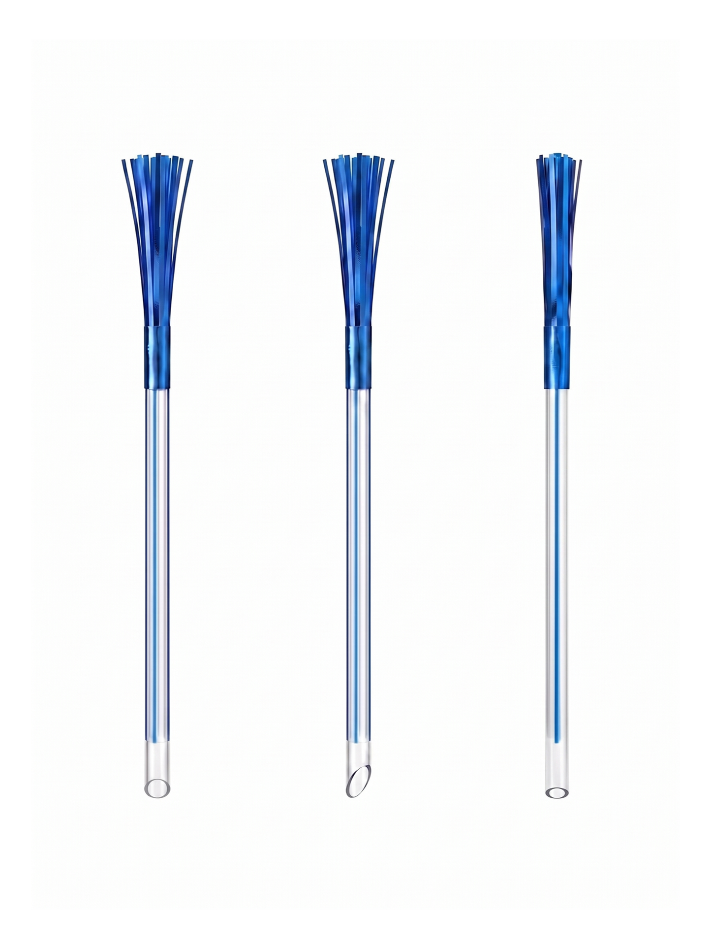Short Frill Drinking Straws, 100 Count — Multiple views (5 of 8)