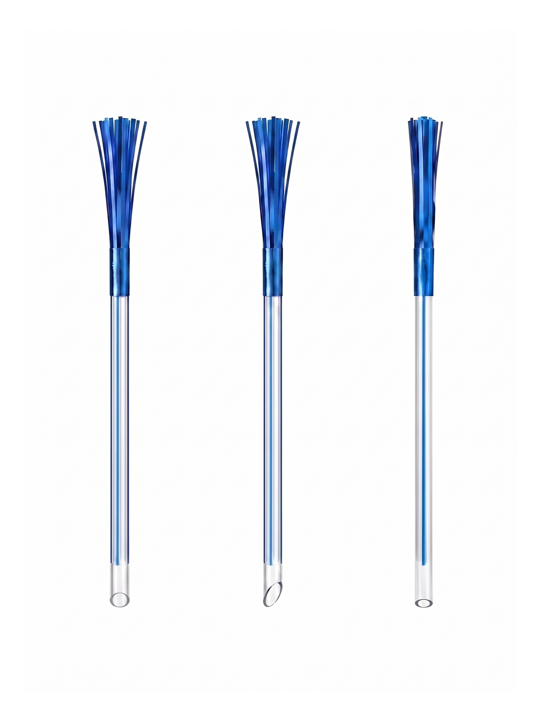 Short Frill Drinking Straws, 100 Count — Multiple views (5 of 8)