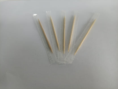 Clear-Wrapped Toothpicks, 100 Count
