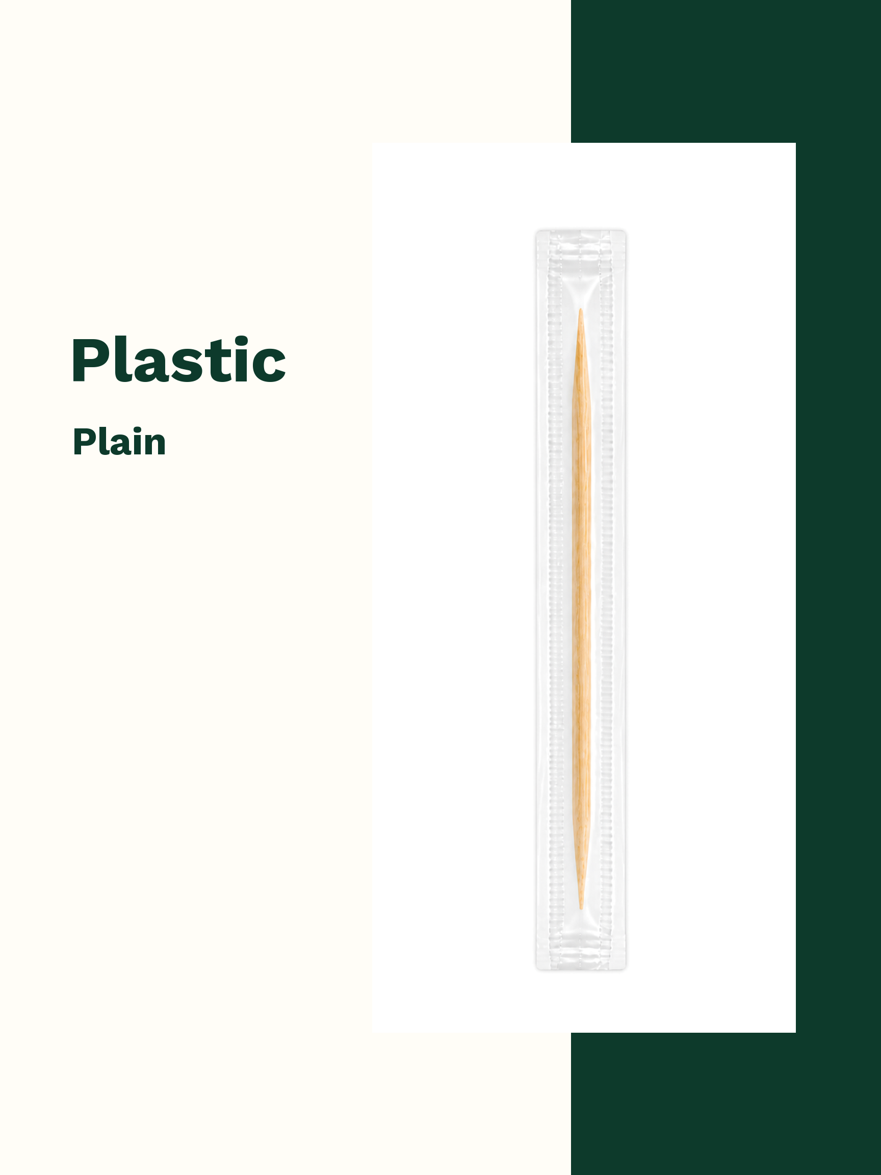 Clear-Wrapped Toothpicks, 100 Count — Material and pattern information (6 of 8)