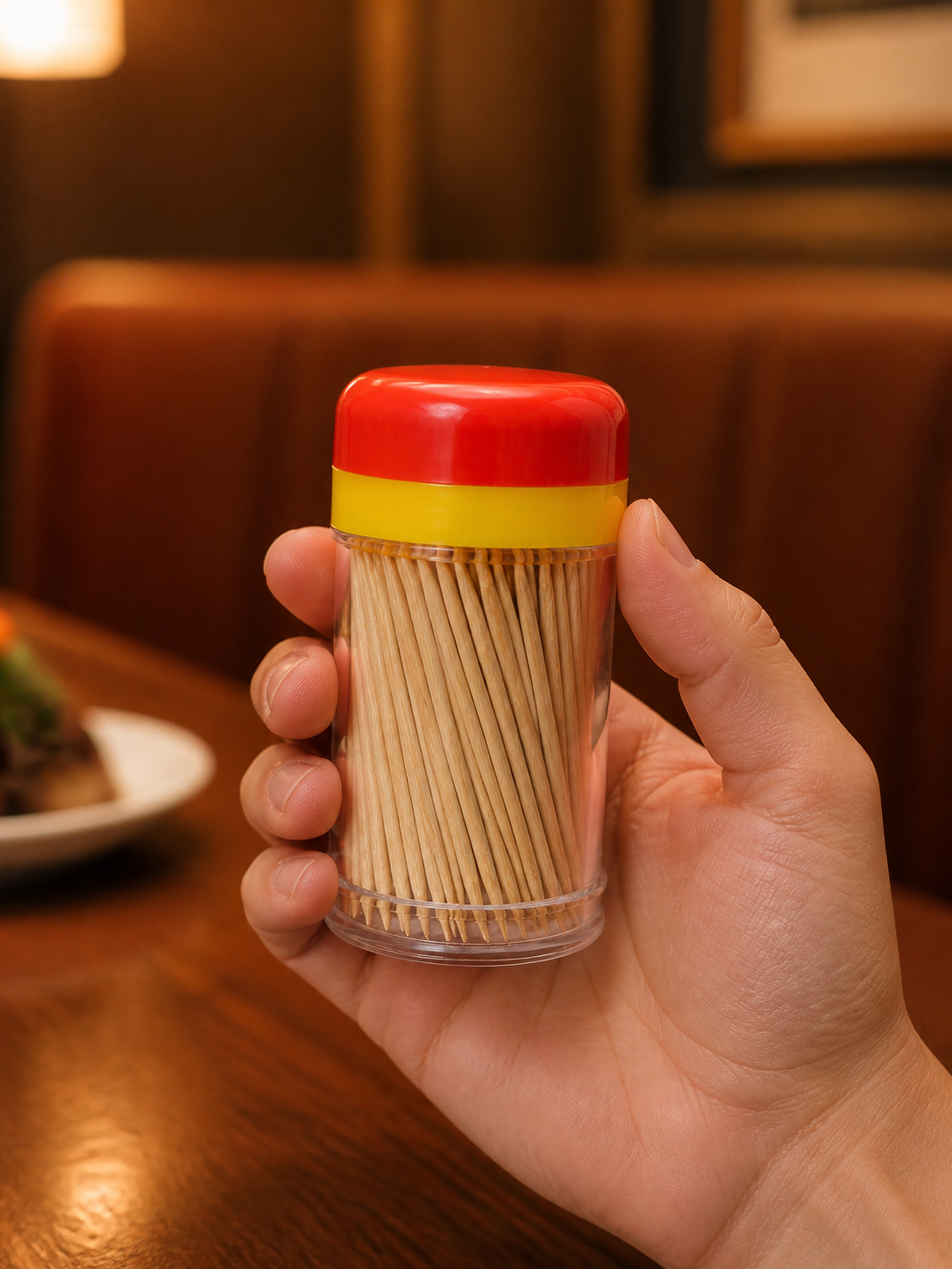 Toothpick Dispenser, 100 Count — In-use scale (4 of 8)