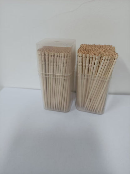 Carved Wood Picks, 100 Count
