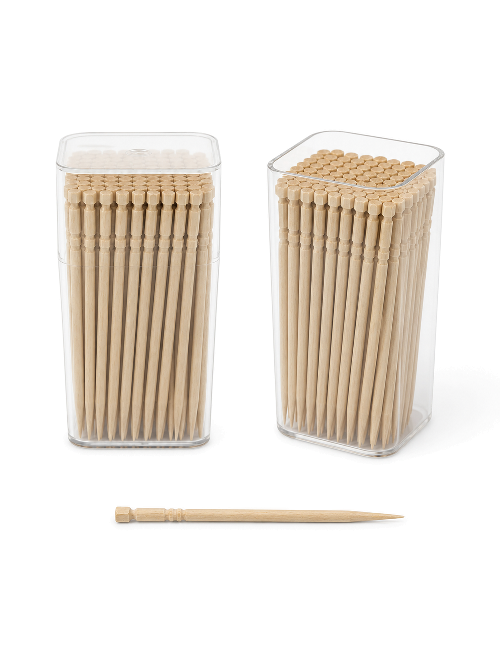 Carved Wood Picks, 100 Count — Multiple views (5 of 8)