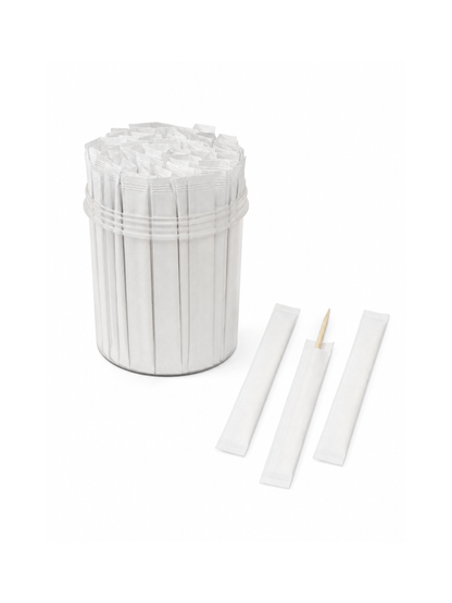 Plain Paper-Wrapped Bamboo Picks, 100 Count — Multiple views (5 of 8)