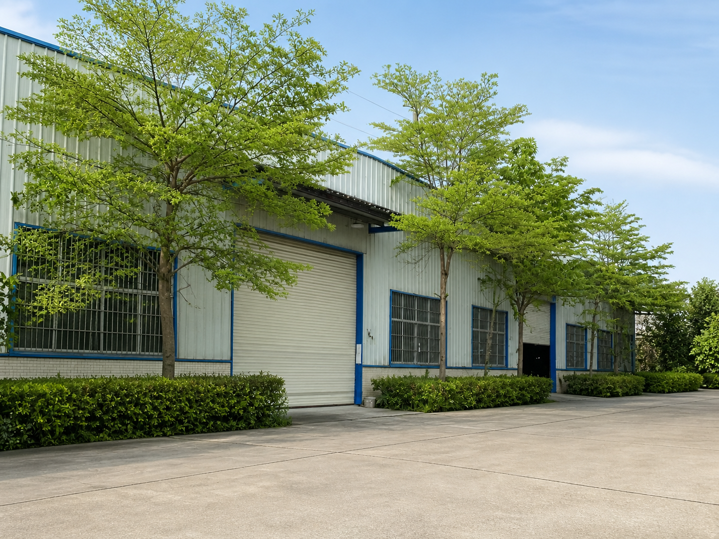 Exterior of the Uncommon factory in Guangxi