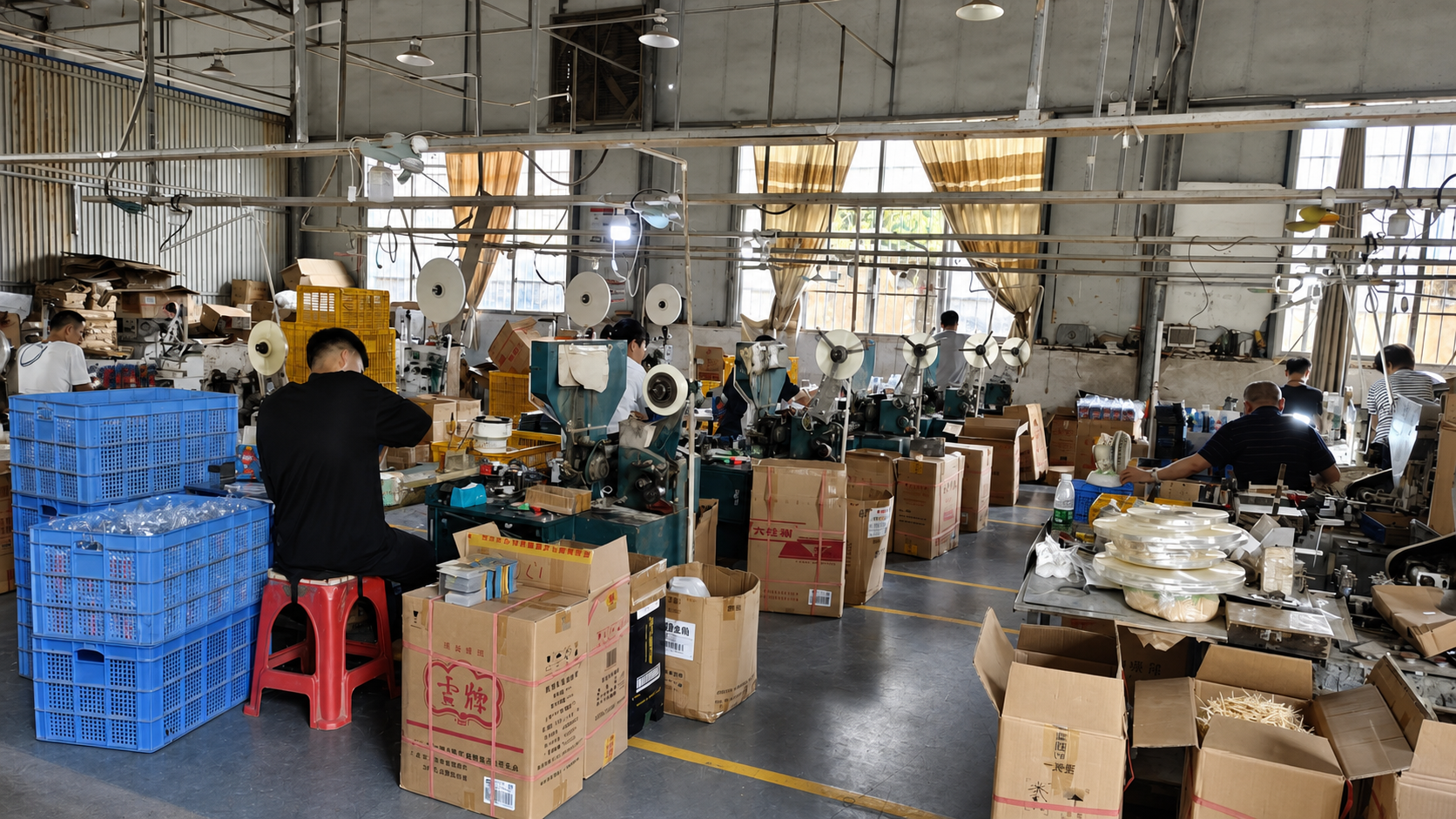 Production floor at the Uncommon factory