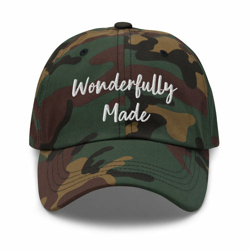 Hat / Wonderfully Made Embroidered Graphic Hat