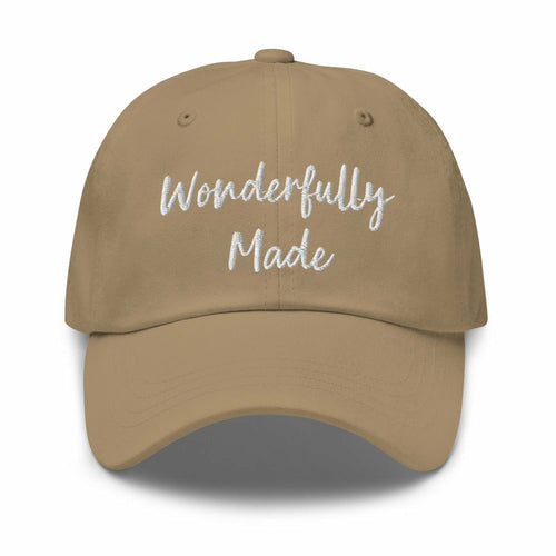 Hat / Wonderfully Made Embroidered Graphic Hat